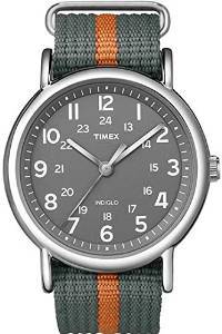 Timex Weekender Indiglo Analog Grey Dial Unisex Watch T2N649