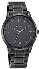 Titan Analog Black Dial Men's Watch 1806NM01