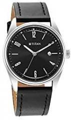 Titan Analog Black Dial Men's Watch 1864SL08