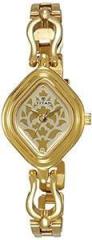 Titan Analog Gold Dial Women's Watch NL2536YM03/NR2536YM03 Stainless Steel, Gold Strap