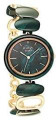 Titan Analog Green Dial Women's Watch 95146KD02