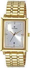 Titan Analog Off White Dial Men's Watch NL1715YM01