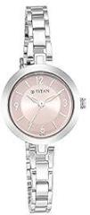 Titan Analog Pink Dial Women's Watch 2598SM06/NP2598SM06