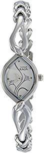 Titan Analog Silver Dial Women's Watch NF2455SM01