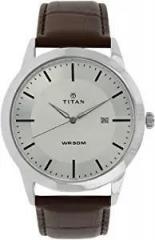 Titan Autumn Winter 19 Analog Silver Dial Men's Watch NM1584SL03/NN1584SL03