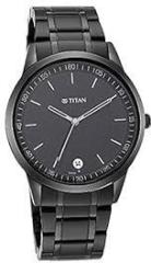 Titan Black Dial Analog Watch for Men 1806NM01