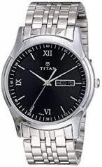 Titan Karishma Analog Black Dial Men's Watch NM1636SM01 / NL1636SM01