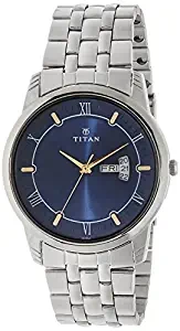 Titan Karishma Analog Blue Dial Men's Watch 1774SM01