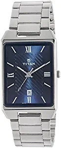 Titan Karishma Analog Blue Dial Men's Watch 1777SM02