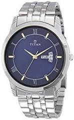 Titan Karishma Analog Blue Dial Men's Watch NM1774SM01 / NL1774SM01