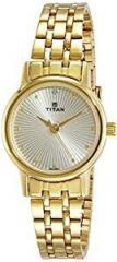 Titan Karishma Revive Analog Champagne Dial Women's Watch 2593YM01 / 2593YM01