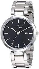 Titan Ladies NeoIi Analog Black Dial Women's Watch NM2480SM08 / NL2480SM08