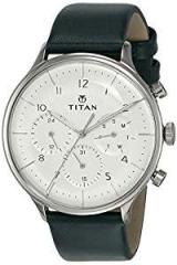 Titan Light Leathers Analog White Dial Men's Watch 90102SL03/NN90102SL03