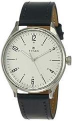 Titan Men Leather Neo Iv Analog Silver Dial Watch 1802Sl02 / 1802Sl02/1802Sl02, Band Color Blue
