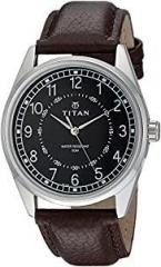 Titan Men's Watch Black Colored Strap