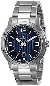 Titan Neo Analog Blue Dial Men's Watch 1730SM02