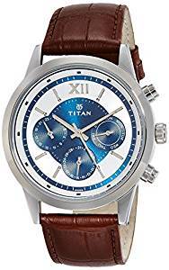 Titan Neo Analog Blue Dial Men's Watch 1766SL03