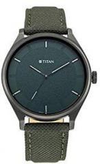 Titan Neo Analog Green Dial Men's Watch 1802NL02