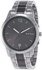 Titan Neo Analog Grey Dial Men's Watch NM1806KM01 / NL1806KM01
