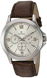 Titan Neo Analog Silver Dial Men's Watch 1698SL01