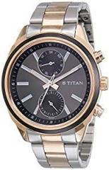 Titan Neo Analog Silver Dial Men's Watch NM1733KM03 / NL1733KM03