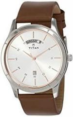 Titan Neo Analog Silver Dial Men's Watch NM1767SL01/NN1767SL01/NP1767SL01