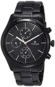 Titan Neo Iv Analog Black Dial Men's Watch NM1805NM01 / NL1805NL01