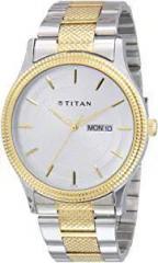 Titan Octane Analog Silver Dial Men's Watch NM1650BM03/NN1650BM03