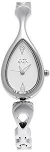 Titan Raga Analog Silver Dial Women's Watch NK2400SM01