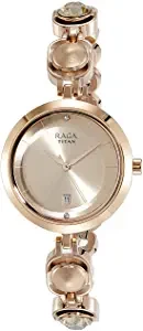 Raga Viva Analog Rose Gold Dial Women's Watch 2606WM02