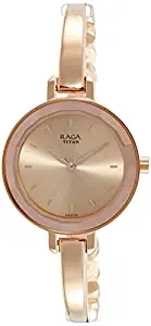 Raga Viva Analog Rose Gold Dial Women's Watch 2575WM01