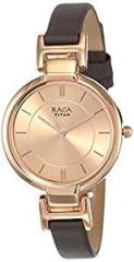 Titan Raga Viva Analog Rose Gold Dial Women's Watch NL2608WL01/NP2608WL01/NP2608WL01