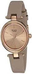 Titan Raga Viva Analog Rose Gold Dial Women's Watch NM2579WL01 / NL2579WL01