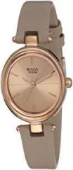 Titan Raga Viva analog Rose Gold Dial Women's Watch NM2579WL01/NN2579WL01