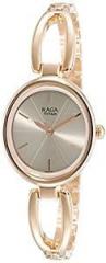 Titan Raga Viva Analog Rose Gold Dial Women's Watch NM2579WM01 / NL2579WM01