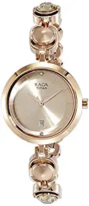 Raga Viva Analog Rose Gold Dial Women's Watch NM2606WM02 / NL2606WM02