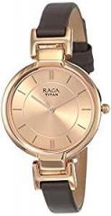 Titan Raga Viva Analog Rose Gold Dial Women's Watch NM2608WL01/NN2608WL01