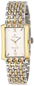 Titan Regalia Analog Silver Dial Men's Watch NK1927BM01