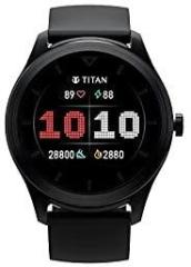 Titan Smart Smartwatch with Alexa Built in, Aluminum Body with 1.32 inch Immersive Display, Upto 14 Days Battery Life, Multi Sport Modes with VO2 Max, SpO2, Women Health Monitor, 5 ATM Water Resistance