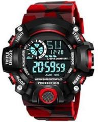 TPU Band Digital Unisex Watch for Men and Boys