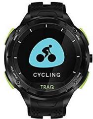 Traq by Titan Cardio Running and Cycling GPS Unisex Smartwatch with Heart Rate Monitoring and Upto 7 Days of Battery Life 75001PP01