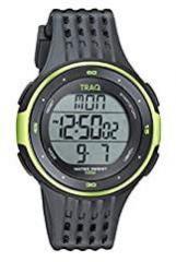 Traq by Titan Lite Unisex Activity Tracker with HRM chest strap for 25 workouts with Stop Watch & Backlight 75007PP03