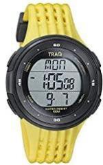 Traq by Titan Lite Unisex Activity Tracker with HRM chest strap for 25 workouts with Stop Watch & Backlight 75007PP04