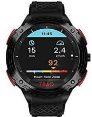Traq by Titan Triathlon Running, Cycling, and Swimming GPS Unisex Smartwatch with Heart Rate Monitoring and Upto 7 Days of Battery Life 75004PP01