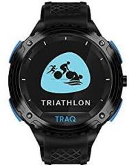 Traq by Titan Triathlon Running, Cycling, and Swimming GPS Unisex Smartwatch with Heart Rate Monitoring and Upto 7 Days of Battery Life 75004PP02