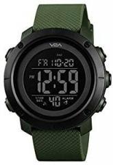 V2A Digital Men's & Boy's Watch Black Dial