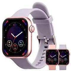 Vibez Vibez by Lifelong Smartwatch for Women|1.85 inch HD Display|One Watch .Two Straps|Bluetooth Calling, Multiple Watch Faces, Health Tracker, 7 Day Battery VBSWW801, Hype Series