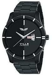 VILLS LAURRENS Analogue Black Dial Day and Date Series Men's Watch 53