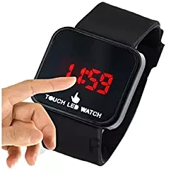 VITREND Square Touch Digital Black Dial Unisex Watch