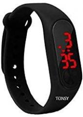 Watch for Kids/Mens Black/Red/Blue/White Colour Silicone Digital LED Bracelet Band Wrist Watch for Kids, Boys/Men/Girls/Digital Watch Men Women skmi Children Watches for Girls